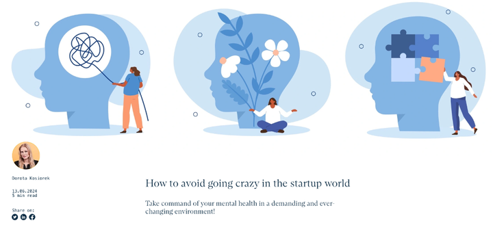 π¨ How to avoid going crazy in the startup world